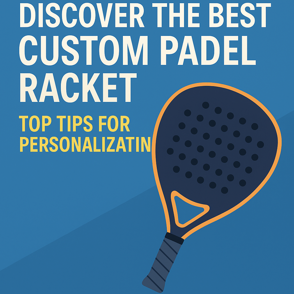 Discover the Best Custom Padel Racket: Top Tips for Personalization 6